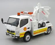 1/64 Shell Tow Truck MITSUBISHI FUSO Canter Hong Kong(ホワイト×イエロー×レッド) [ATC64929]