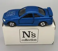 1/61 日産 スカイライン GT-R R34(ブルー) 「トミカ」 N’s collection 3周年記念特注