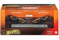 1/64 マクラーレン フォーミュラ 1 チーム (ランド・ノリス #4 / オスカー・ピアストリ #81) 「Hot Wheels プレミアム レース 2パック」 [JMM91]