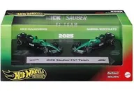 1/64 キック ザウバー F1チーム (ニコ・ヒュルケンベルグ #27 / ガブリエル・ボルトレト #5) 「Hot Wheels プレミアム レース 2パック」 [JMM92]