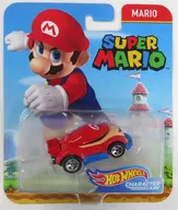 MARIO(レッド×ベージュ×ブルー) 「スーパーマリオ」 Hot Wheels CHARACTER CARS [FLJ17]