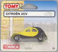 1/57 シトロエン 2CV(イエロー×ブラック/中国製) 「トミカ 外国車シリーズ T3」 ヨーロッパ輸出仕様