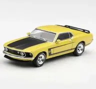 1/64 フォード マスタング Boss 302 1969 (左ハンドル)(ブライトイエロー) 「ミニGTシリーズ」 [MGT01342-BL]