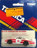 1/63 ポルシェ 935-78 ターボ #18(ホワイト×レッド/日本製/ブリスター) 「トミカ F10」 輸出仕様