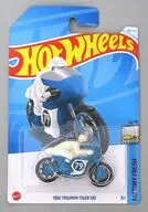 1/64 1966 TRIUMPH TIGER 100 #79(ブルー) 「Hot Wheels FACTORY FRESH」 [HTD43]