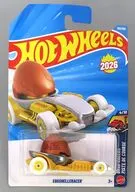 1/64 EGGSHELLERACER(ホワイト×ブラウン) 「Hot Wheels DRAG RACERS PISTE DE COURCE」 [JJH47]