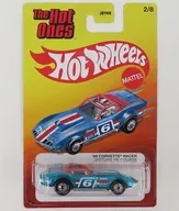 1/64 ’69 CORVETTE RACER VOITURE DE COURSE #6(エメラルドグリーン×オレンジ) 「Hot Wheels The Hot ones」 [JKX41]