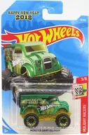 1/64 MONSTER DAIRY DELIVERY(グリーン×ゴールド) 「Hot Wheels HOLIDAY RACERS」 [FJW20]
