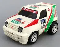 パリダカ パジェロ 三菱石油 #232(ホワイト×レッド×グリーン) 「ミッドレーサー」 プルバックカー [MD-500]