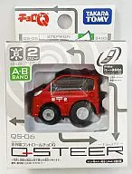 Radio Control CHORO Q Q-STEER-CUE STEER-STEP WAGON (Mail Car) A / B Band