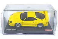 Ferrari F40 (Amarelo) Corpo de substituição "Auto Scale Collection" para Mini Racer [MZC21Y]