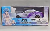 1/18 TOYOTA 86 EMILIA ＆ REM(ホワイト×パープル×ブルー) 「Re：ゼロから始める異世界生活」 VEHICLE TOY SERIES 27MHz仕様