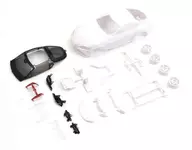 Toyota GR SUPRA TRD White Body Set with Unpainted Foil "Auto Scale Collection" [MZN207]