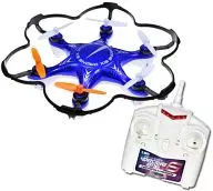 マルチコプター ドローン6(ブルー) MODE2 2.4GHz仕様 [600337]
