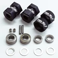 アルミ六角ハブ変換アダプターセット ホーネット・グラスホッパー用/1台分 [CB-005]