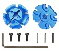 Honet Clamp Aluminum Wheel Hubs x2 "Hop-Up Options No. 2043" [22043]