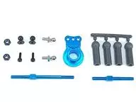 Juego de sable servo de aluminio (para Tamiya Hornet / Grasshopper) azul [SHT-22SB]