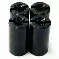 Aluminum General-Purpose Color Black for M3.0 Total Length 11 mm 4 Pieces [TP-5611]