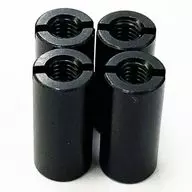 铝通用彩色黑色M3.0用全长13 mm 4个装[TP-5613]