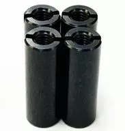 Aluminum General-Purpose Color Black for M3.0 Total Length 17 mm 4 Pieces [TP-5617]