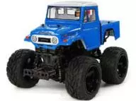 1/12 トヨタ ランドクルーザー 40 ピックアップ(ブルー) GF-01シャーシ 「XB(エキスパートビルト)4WDオフロードシリーズ」 2.4GHz仕様 [57880]