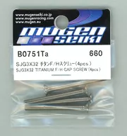 SJG3 x 32F/H Titanium Screw (4 pcs) [B0751Ta]