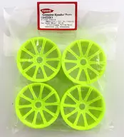 Ten Spoke Foil (Fluorescent Yellow / ST-R/4 Pieces) [ISH050KY]