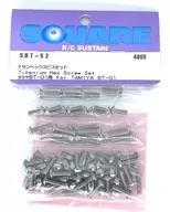 Titanio Hex Bisset para Tamiya BT 01 [SBT-52]