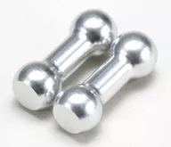 Aluminum Stubby Joint Ball (2 Pieces) [MS-412SB]