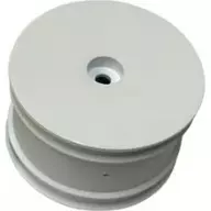 Dish Wheel for 1/10 Baggy Rear Type T White 4 Pieces [ET-030]