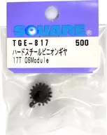 Hard Steel Pinion Gear 17T 06 Module [TGE-817]