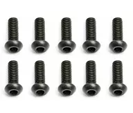 Button Head Screw [DC10/M2x6mm/10 Pieces] [AS4672]