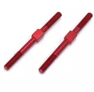 70-75 Duralumin Turnbuckle M3 x 40 mm (Red) [SGX-3040R]