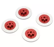 アルミブレーキデイスクハブ(FZD2/4入) [FAW307]