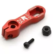 Bocina servo de aluminio ajustable (FZD2/17-21/25T) para Sanwa y KO [FAW311]