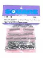 ステンレスヘックスビスセット タミヤホーネット/グラスホッパー用 [SHT-62]