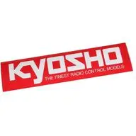 KYOSHO ロゴステッカー (M/W290xH72) [87003B]