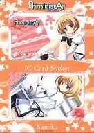 Aki Kanoko IC Card Sticker Set "PriministAr"