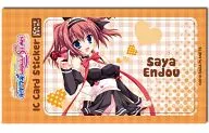 A : Saya Endō IC card sticker "Kisaragi GOLD ★ STAR"