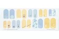 Nail art sticker (yellow & light blue) "Ichiban KUJI Cardcaptor Sakura ~ Crow Card Edition ~" E Prize