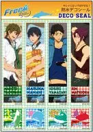 Makoto & Haruka & Sosuke & Rin Waterproof Decorative Seal 「 Free! -Eternal Summer - 」