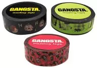 [Single Item] Set of 3 types of masking tapes "Comic GANGSTA. Vol. 7 Limited Edition with Masking Tape" Bonus included in the set
