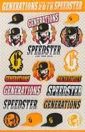 Generations Round Seal "GENERATIONS LIVE TOUR 2016" SPEEDSTER "