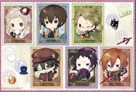 B. CHINA TOWN postage stamp Style Sticker "BUNGO STRAY DOGS"