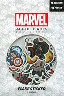 Cute Art Collection Flake Sticker "Marvel Comics" Marvel Exhibition Goods