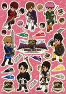 Super Express A4 Sticker Sheet "BULLET TRAIN ONEMAN SHOW 2014 Summer Nationwide Zepp TOUR ~ Electric shock warning issued when solitary warriors release their power! ~"