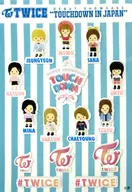 TWICE Bubble Bubble Seal B (blue) "TWICE DEBUT SHOWCASE" Touchdown in Japan "