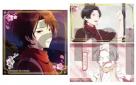 B. Kashu Kiyomitsu Cell-ga & original Kirameki Sticker Set (3 paquetes) "Touken Rambu Hanamaru"