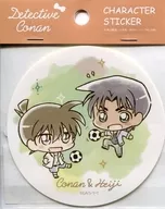 CONAN & HEIJI HAVE FUN! Series Sticker "CASE CLOSED"