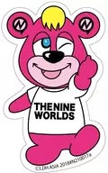 Kumao (Wink) sticker "THE NINE WORLDS"